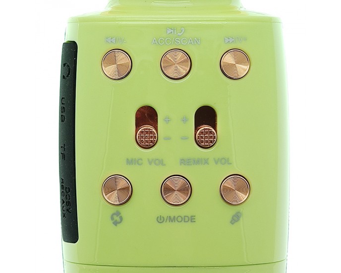 Ασύρματο μικρόφωνο Karaoke με ηχείο - WS-2011 - 883686 - Green