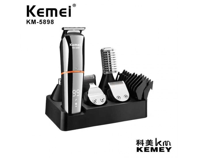 Κουρευτική & ξυριστική μηχανή - KM-5898-11 - Kemei