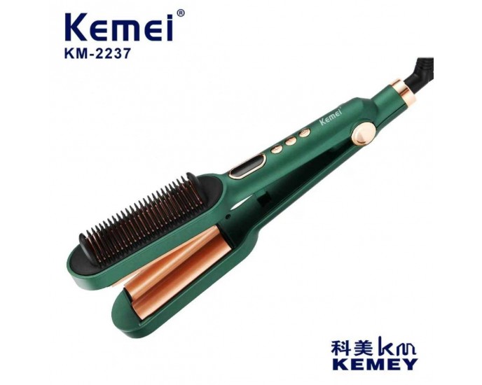 Ηλεκτρικό ψαλίδι και βούρτσα μαλλιών - Multistyler - KM-2237 - Kemei
