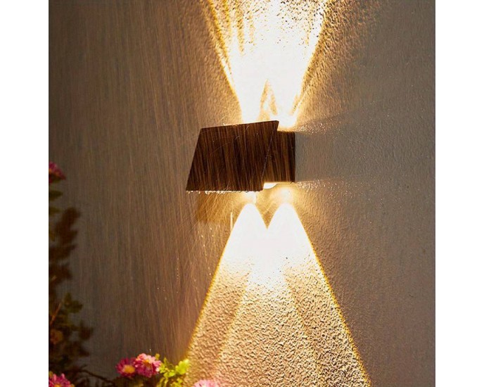 Ηλιακό φωτιστικό τοίχου LED - Warm White - 6lamps - 941396