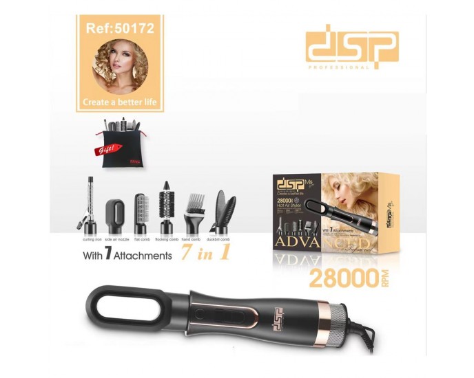 Ηλεκτρική βούρτσα μαλλιών - Multistyler - 6in1 - 50172 - DSP - 615211 