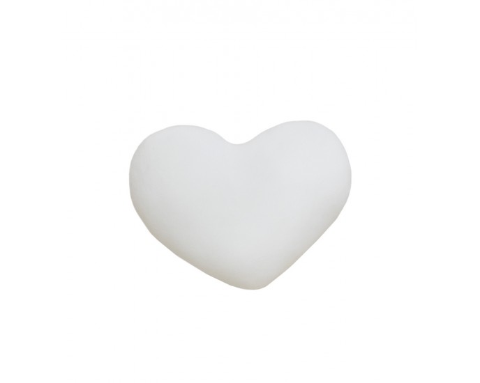 Μαξιλαράκι Διακοσμητικό Heart Ivory 30x30
