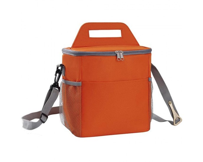 Ισοθερμική Τσάντα Φαγητού 9Lt Amber Πορτοκαλί AM3007 