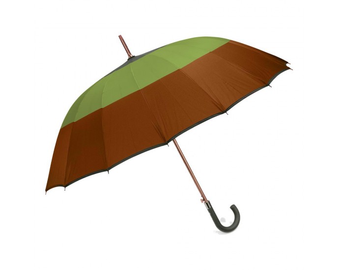 Ομπρέλα Αυτόματη Μπαστούνι BENZI Λαδί/Πράσινο PA106