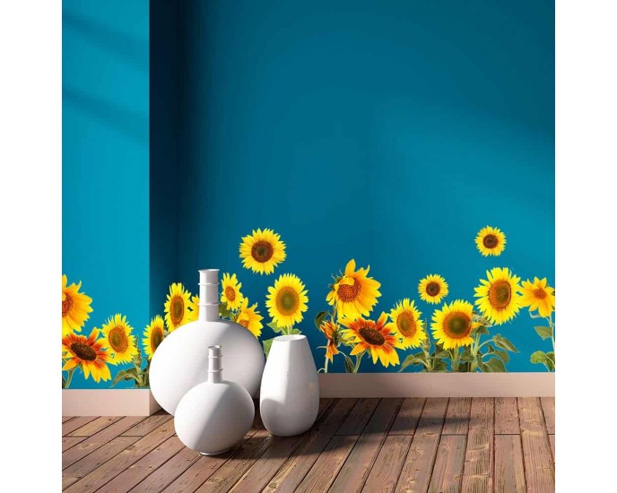 Sunflower μπορντούρες αυτοκόλλητες βινυλίου ΔΙΑΚΟΣΜΗΤΙΚΑ ΤΟΙΧΟΥ