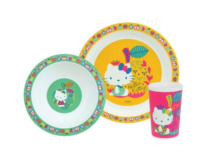 Hello Kitty παιδικό σερβίτσιο φαγητού (005988)