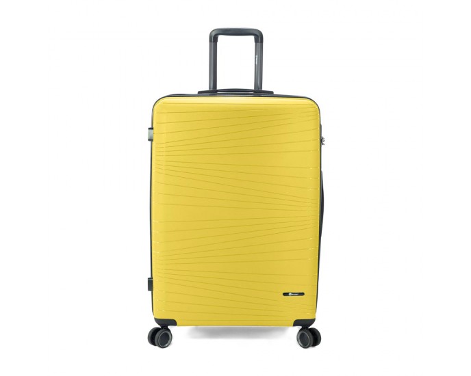 Βαλίτσα Μεγάλη BENZI Κίτρινο BZ5700 ΜΕΓΑΛΕΣ