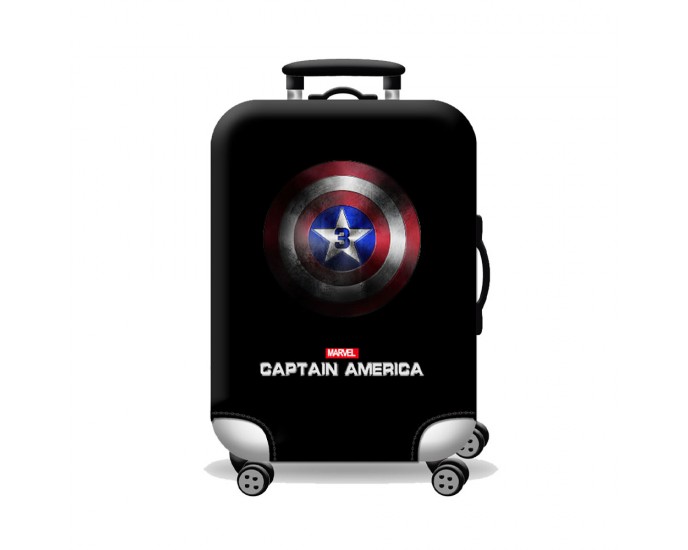 Κάλυμμα Βαλίτσας Small AMBER Captain America AM279-01 ΑΞΕΣΟΥΑΡ ΒΑΛΙΤΣΑΣ