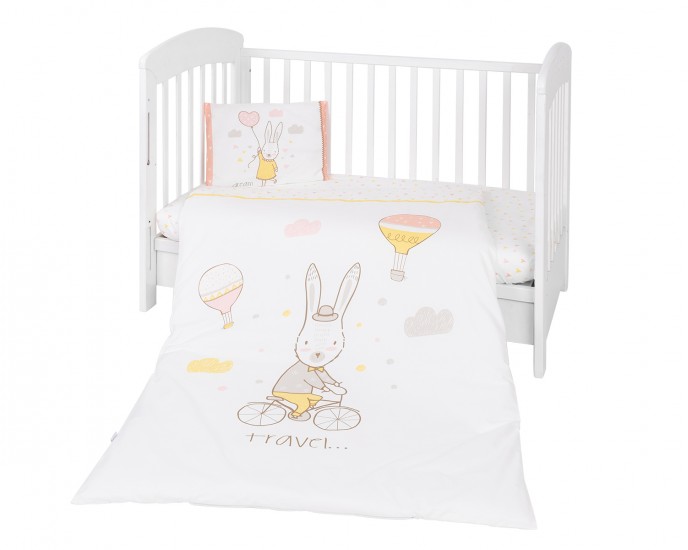 Bedding set 5pcs Rabbits in Love