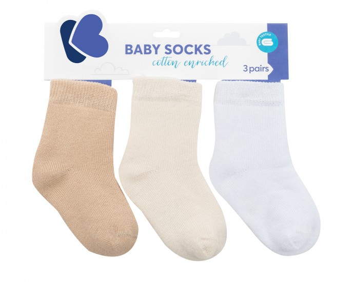 Baby thermal socks Beige 1-2y