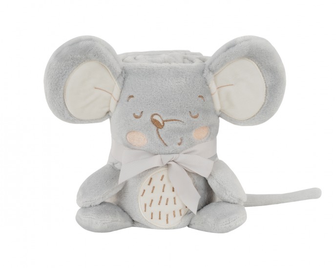 3D embroidery gift blanket Joyful Mice