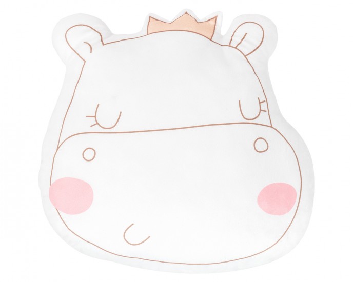 Plush toy-pillow Hippo Dreams