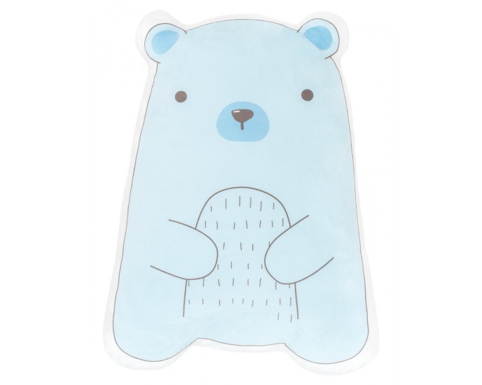 Plush toy-pillow Bear with me Blue