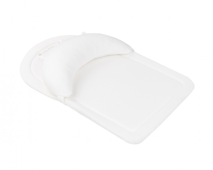 Memory foam tummy-time playmat Airknit White