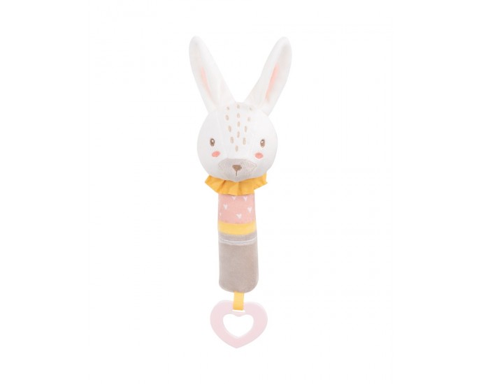 Squeaker toy with teether Rabbits in Love 