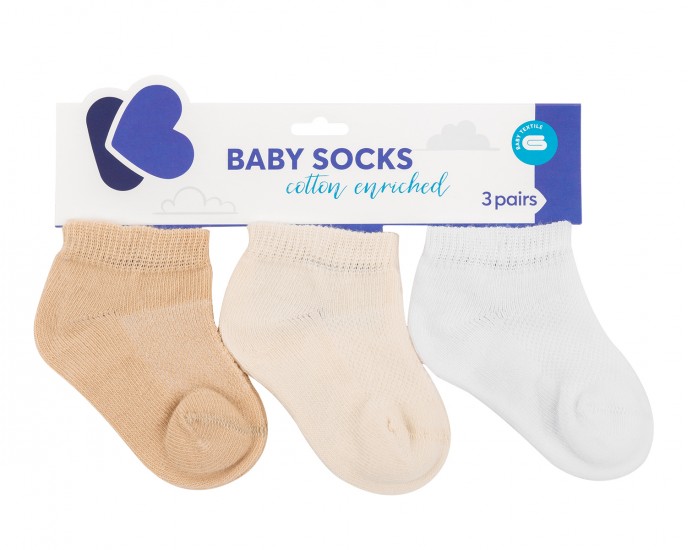 Baby summer socks Beige 1-2y