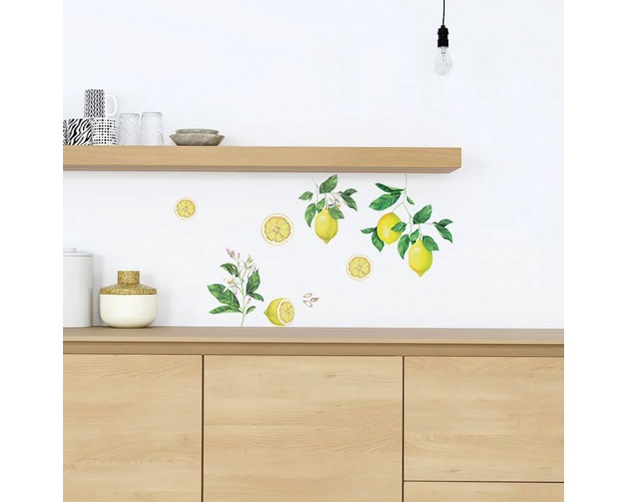 Lemons αυτοκόλλητα τοίχου βινυλίου (54122) 