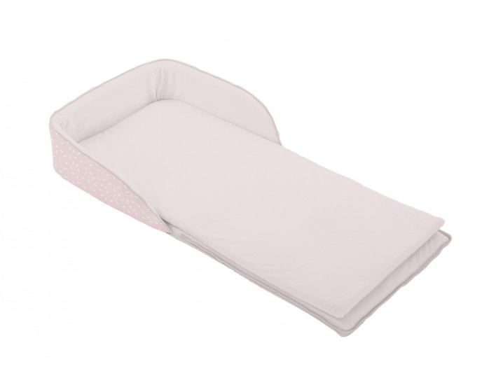 Memory portable bed 2in1 Confetti Pink