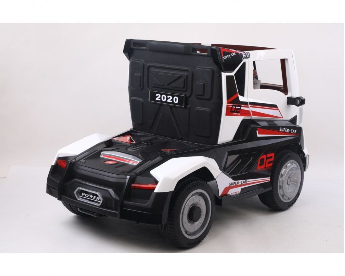 Rechargeable car Truck White