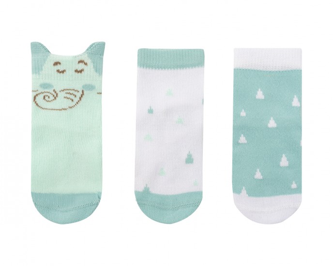 Baby socks with 3D ears Elephant Time 0-6m