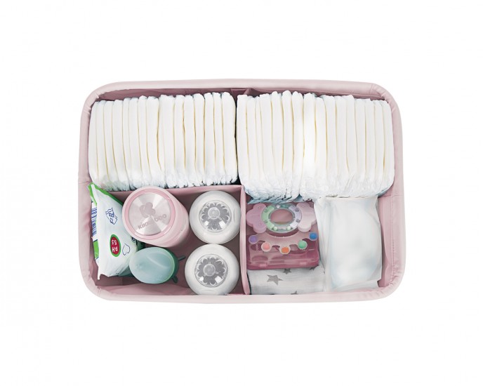 Diaper organizer Bear with me Pink