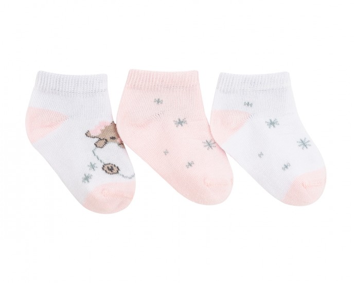Baby summer socks Dream Big Pink 2-3y