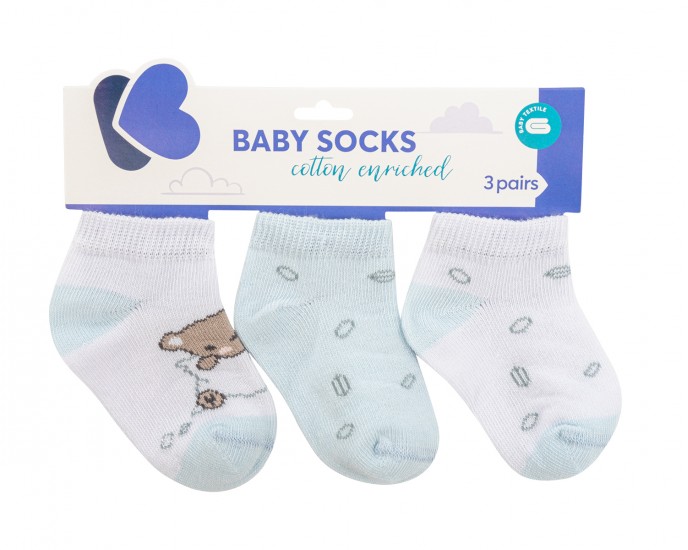 Baby summer socks Dream Big Blue 6-12m