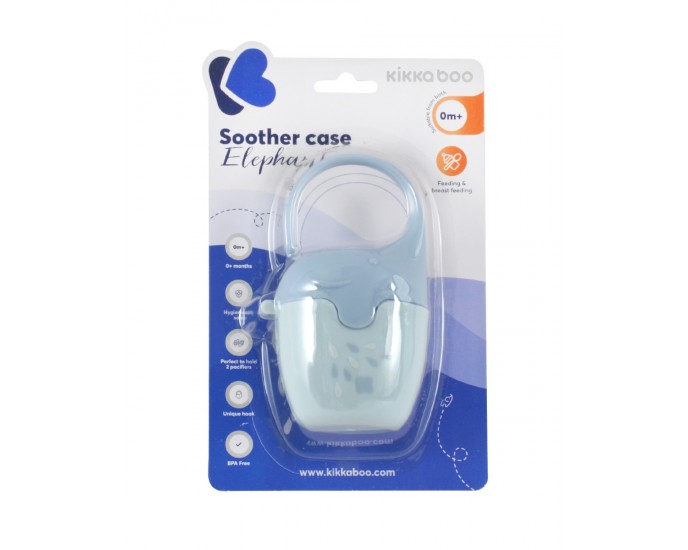 Soother case Elephant Blue 
