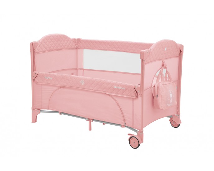 Baby cot 2 levels Milky Way Pink 2023