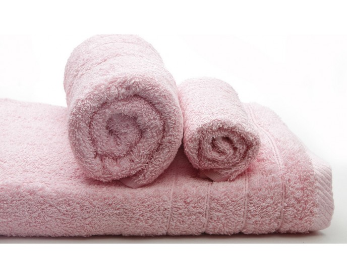 Πετσέτα πενιέ Dory Μπάνιου 80X150 pink 15 Sunshine Home