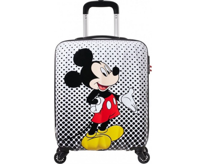 Βαλίτσα Καμπίνας Disney Legends 55cm 92699-7483 Mickey Mouse Polka Dot American Tourister ΕΙΔΗ ΤΑΞΙΔΙΟΥ - ΔΕΡΜΑΤΙΝΑ ΕΙΔΗ