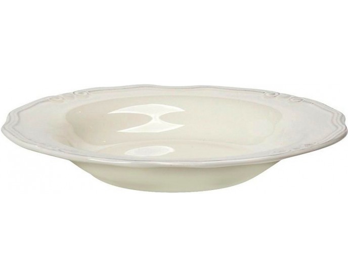 Tiffany Πιάτο Βαθύ Κεραμικό Κρεμ με Διάμετρο 24cm 6τμχ RSC102K6 Espiel ΚΟΥΖΙΝΑ
