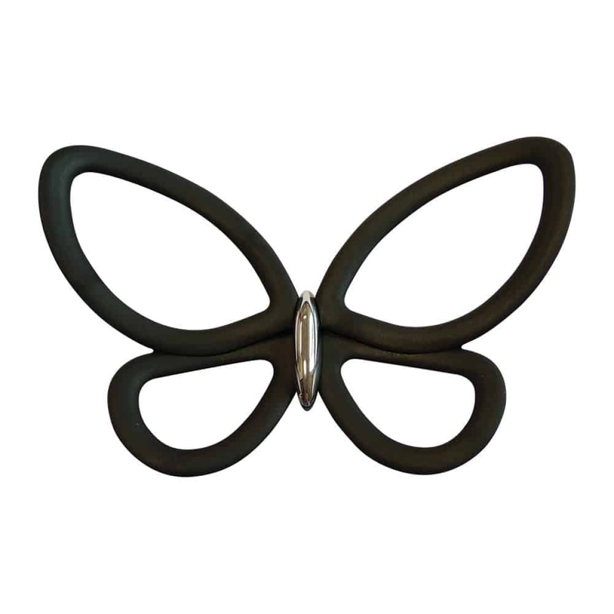 Black Metal Butterflies 3D μεταλλικές