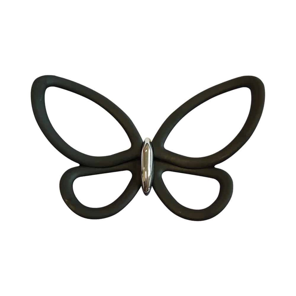 Black Metal Butterflies 3D μεταλλικές