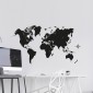 Black Map αυτοκόλλητα τοίχου βινυλίου L