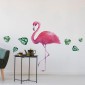 Tropical Flamingos αυτοκόλλητα τοίχου βινυλίου