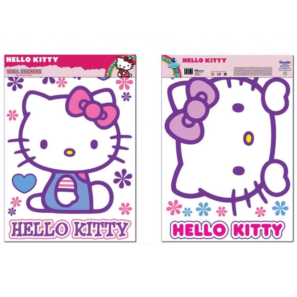 Hello Kitty αυτοκόλλητα τοίχου XL (5204)