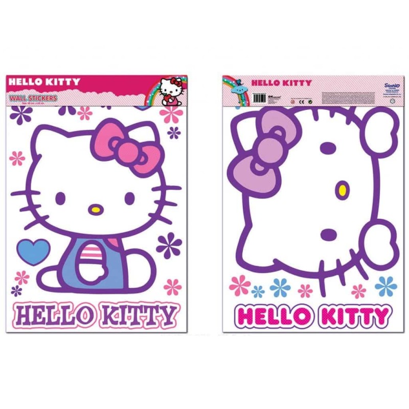 Hello Kitty αυτοκόλλητα τοίχου XL (5204)