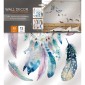 Watercolour Dreamcatcher αυτοκόλλητα τοίχου βινυλίου M