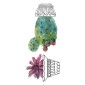 Cactus Vases αυτοκόλλητα τοίχου βινυλίου (59181)