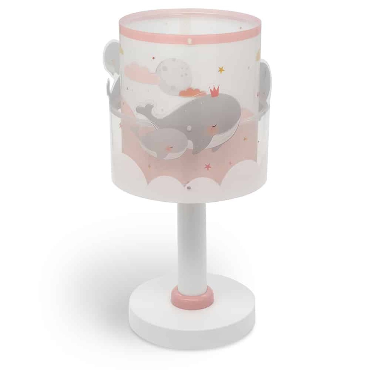 Whale Dreams Pink επιτραπέζιο φωτιστικό (61171S)