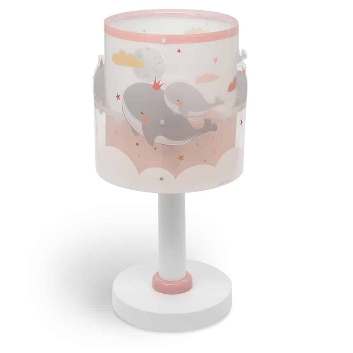 Whale Dreams Pink επιτραπέζιο φωτιστικό (61171S)
