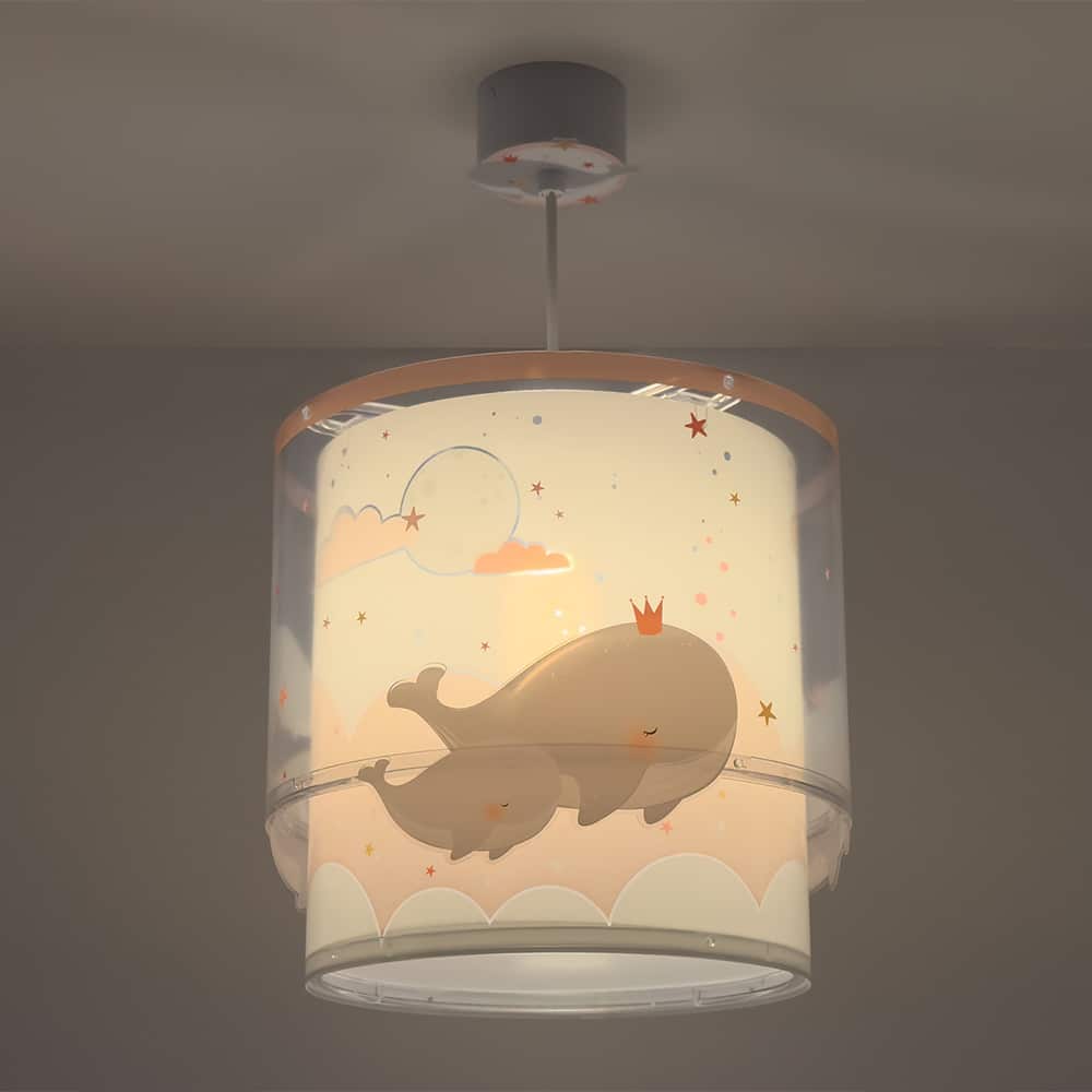 Whale Dreams Pink φωτιστικό οροφής (61172S)