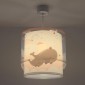 Whale Dreams Pink φωτιστικό οροφής (61172S)