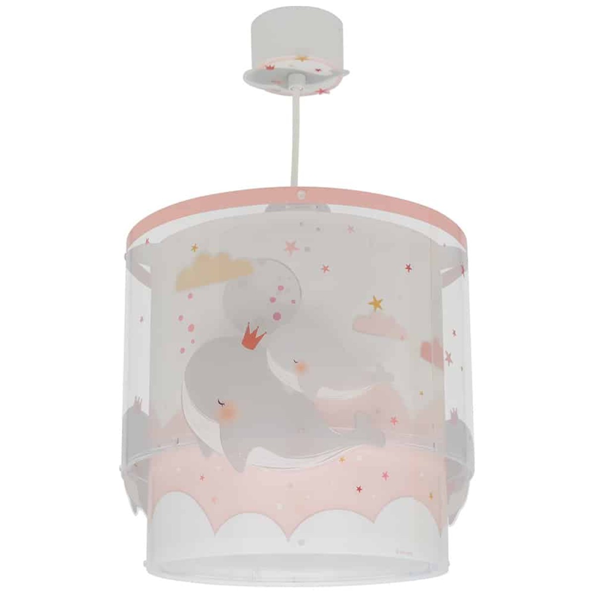 Whale Dreams Pink φωτιστικό οροφής (61172S)