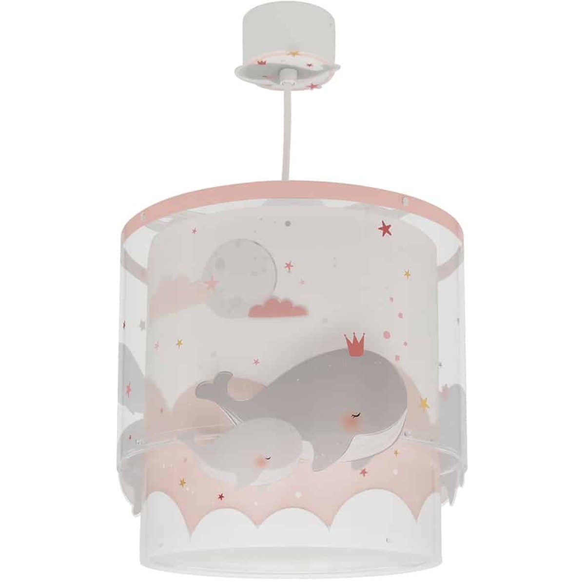 Whale Dreams Pink φωτιστικό οροφής (61172S)