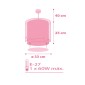 Little Elephant Pink παιδικό φωτιστικό οροφής (61332S)