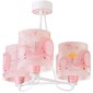 Little Elephant Pink κρεμαστό τρίφωτο οροφής (61337S)