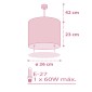Sweet Dreams Pink DIY φωτιστικό οροφής (62012S)