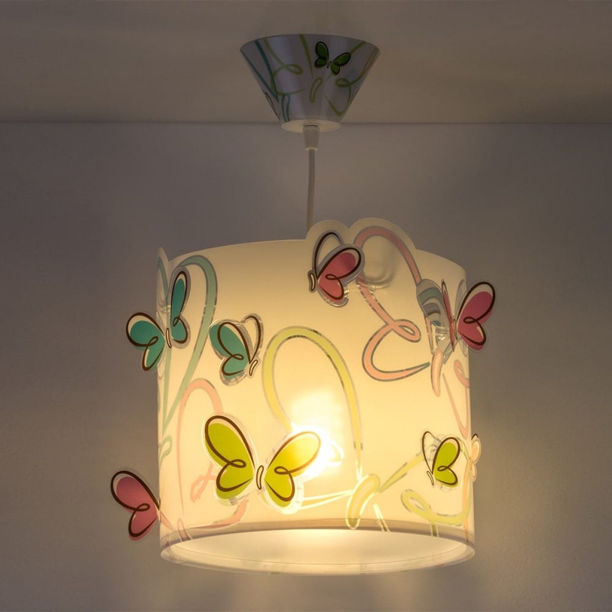 Butterfly κρεμαστό παιδικό φωτιστικό οροφής